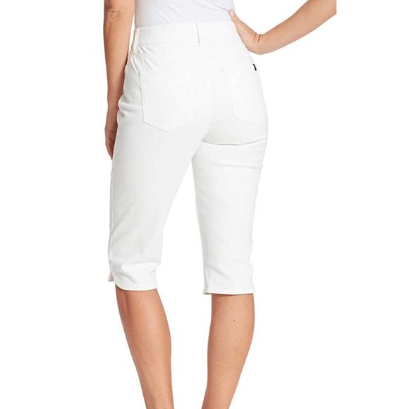 Gloria Vanderbilt White Capris - Picture 3 of 5